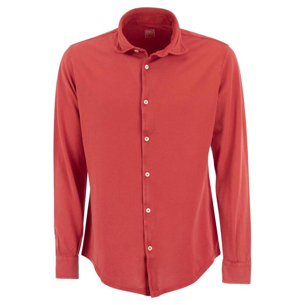 Fedeli Robert - Cotton Piqué Shirt